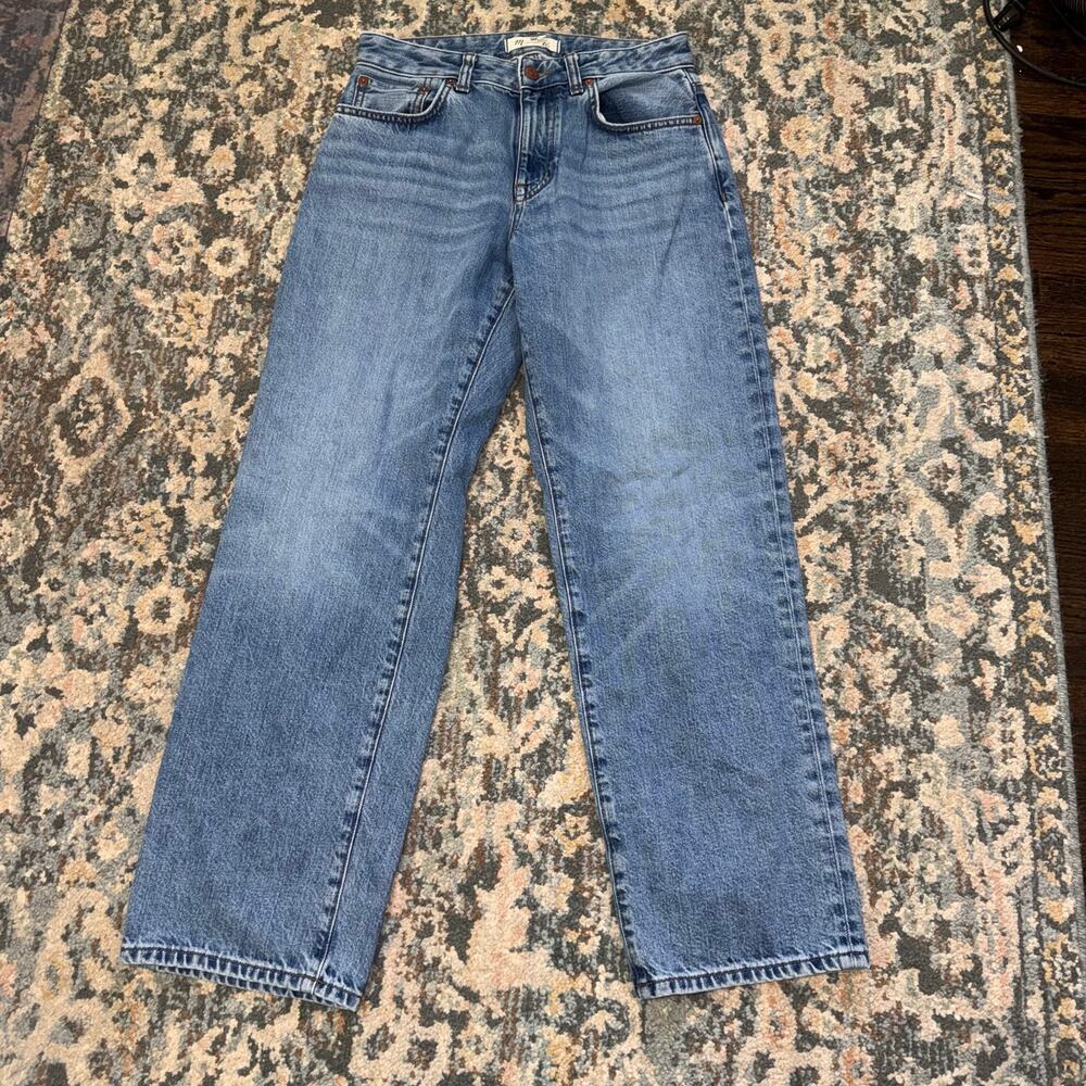 Madewell Curvy 90s Straight Jean- 26P